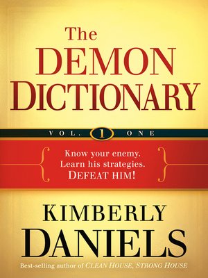 cover image of The Demon Dictionary Volume One